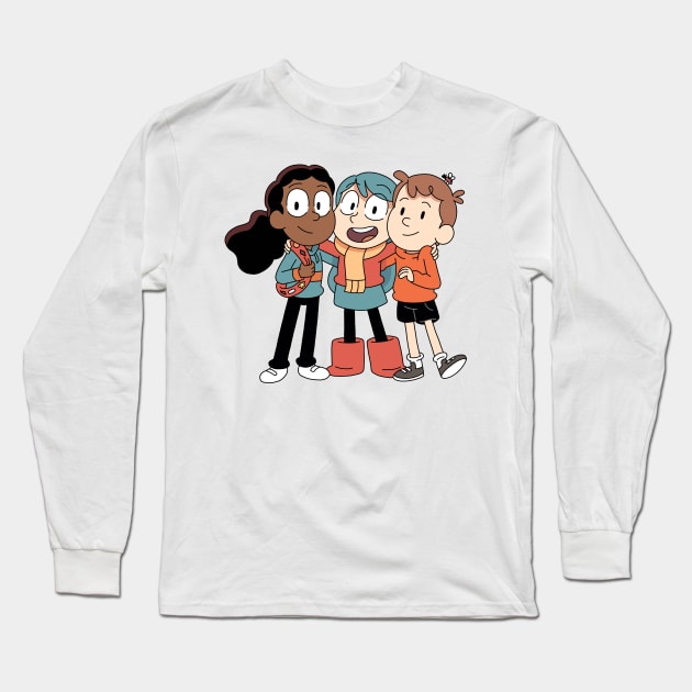 Hilda and the Gang // Hilda Long Sleeve T-Shirt by amandawagner